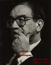 Photograph of Alan Greenspan by Gwendolyn Stewart c. 2009; All Rights 
Reserved