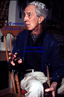 Photograph of NORMAN ROCKWELL by 
GWENDOLYN STEWART, c. 2009; All Rights Reserved